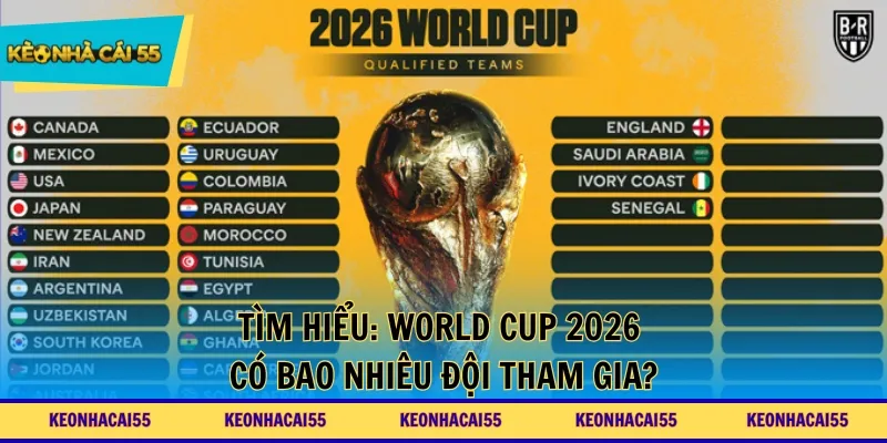 Tìm hiểu: World Cup 2026 có bao nhiêu đội tham gia?